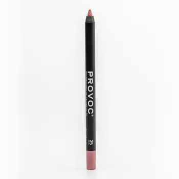 Provoc, Гелевая подводка-карандаш для губ №25, Read My Lips, цвет розово-бежевый