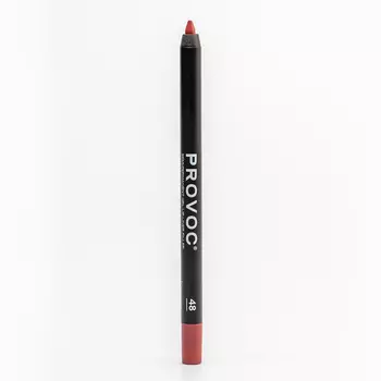 Provoc, Гелевая подводка-карандаш для губ №48, Bittersweet, цвет персиковый