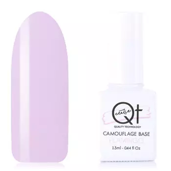 QT, База для гель-лака Camouflage, Flamingo, 13 мл