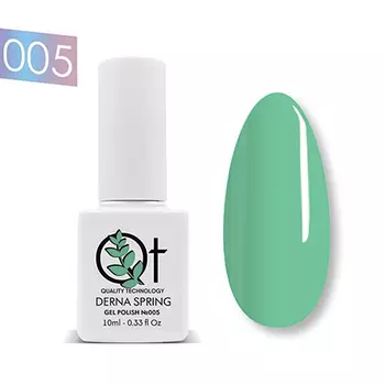 QT, Гель-лак Derna Spring №5