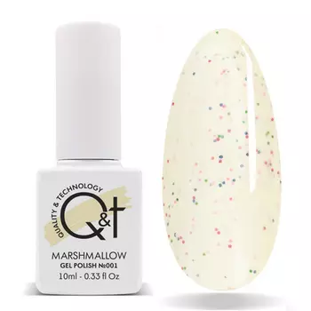 QT, Гель-лак Marshmallow №001