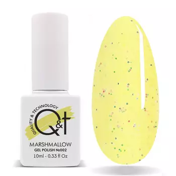 QT, Гель-лак Marshmallow №002