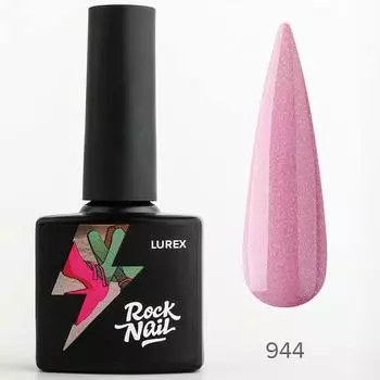 RockNail, Гель-лак RockNail Lurex 944 - Лавандовый, 10 мл