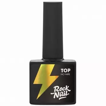 RockNail, Топ для гель-лака No Wipe, 10 мл