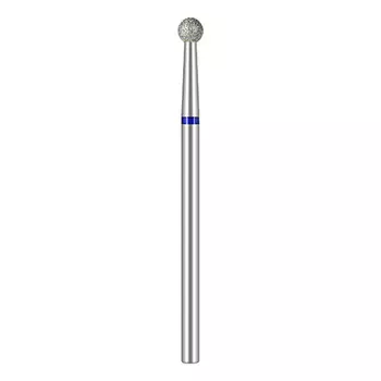 ruNail, Фреза алмазная «Сфера» №6536, D=3,3 мм, средняя