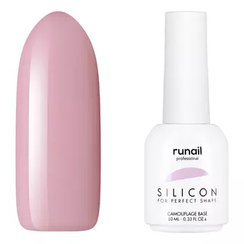ruNail, Камуфлирующая база для гель-лака Silicon №4334