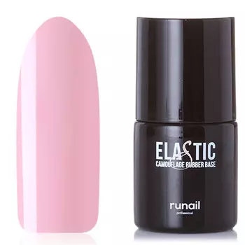 ruNail, Каучуковая камуфлирующая база Elastic №4166