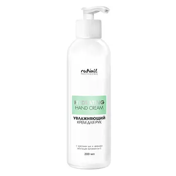 ruNail, Крем для рук «Увлажняющий», 200 мл