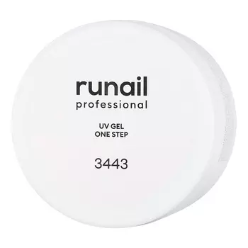 ruNail, Однофазный UV-гель, прозрачный, 15 г