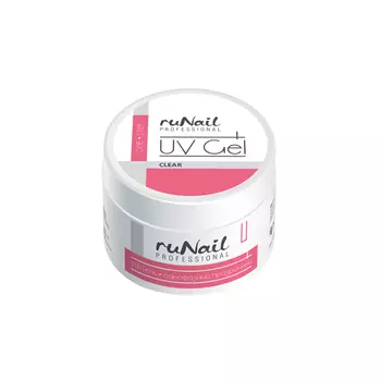 ruNail, УФ-гель однофазный (прозрачный), 15 г