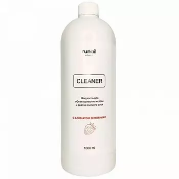 ruNail, Жидкость для снятия липкого слоя, земляника, 1 л