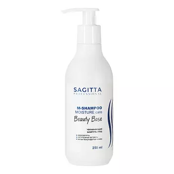 Sagitta, Увлажняющий шампунь-уход Beauty Base M-Shampoo Moisture Care, 250 мл