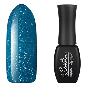 Serebro, Гель-лак №145, Мерцание бирюзы