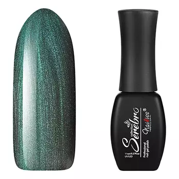 Serebro, Гель-лак №161, Зеленый хамелеон