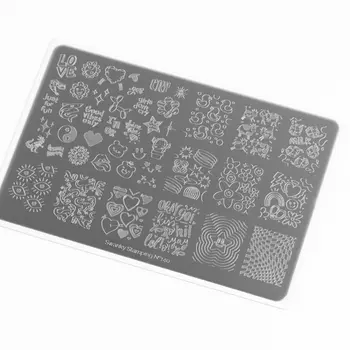 Swanky Stamping, Пластина №140, большая 14,5*9,5см
