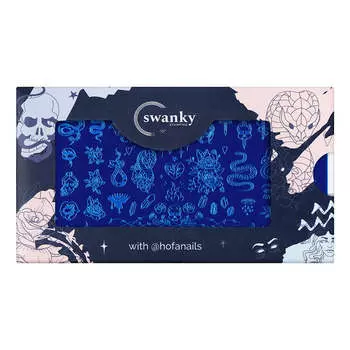 Swanky Stamping, Пластина для стемпинга №096