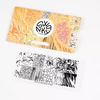 Swanky Stamping, Пластина для стемпинга №146