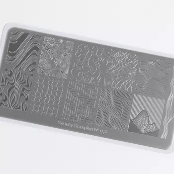 Swanky Stamping, Пластина для стемпинга №158