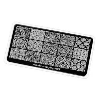 Swanky Stamping, Пластина для стемпинга №27