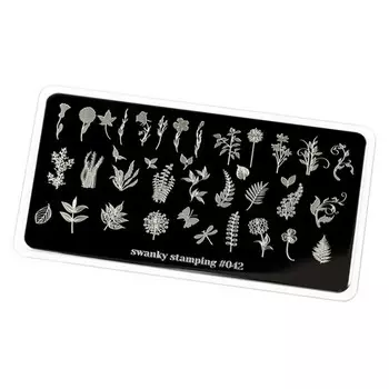 Swanky Stamping, Пластина для стемпинга №42