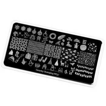 Swanky Stamping, Пластина для стемпинга №52