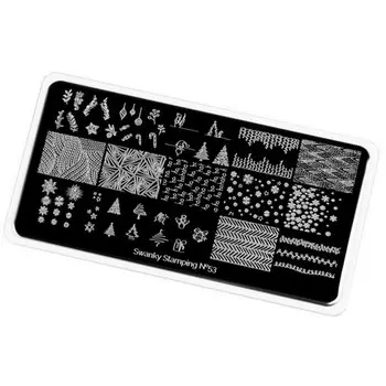 Swanky Stamping, Пластина для стемпинга №53