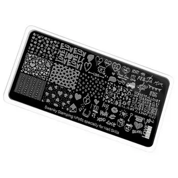 Swanky Stamping, Пластина для стемпинга №61