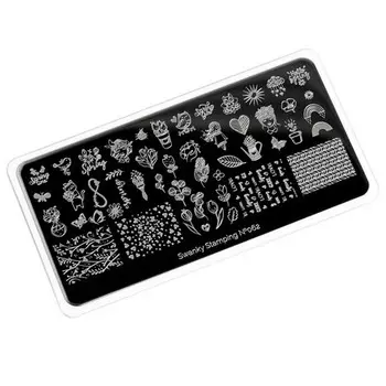 Swanky Stamping, Пластина для стемпинга №62