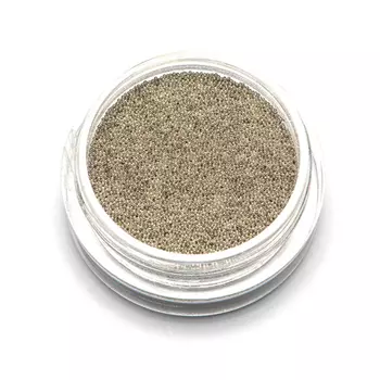 TNL, Бульонки супермелкие, серебро, 0,2 мм