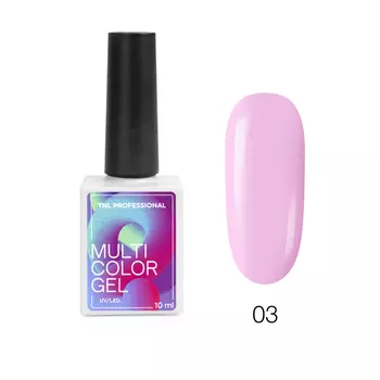 TNL Professional, Гель для наращивания и укрепления Multi Color Gel №03, 10 мл