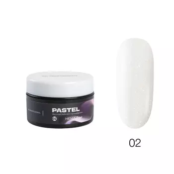 TNL Professional, Гель для наращивания Pastel жесткий, HEMA-Free №02, 18 мл