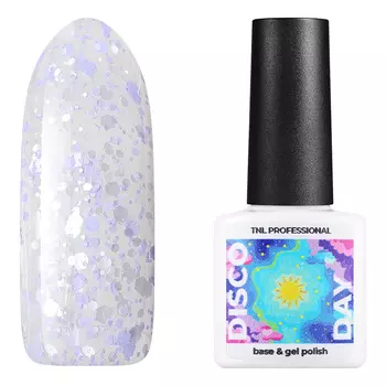 TNL Professional, Гель-лак Disco Day №1, Лавандовый мохито
