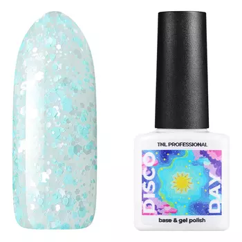 TNL Professional, Гель-лак Disco Day №2, Мятный милкшейк