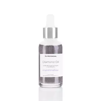 TNL Professional, Сухое масло для кутикулы Diamond Oil с шиммером - маршмеллоу, 30 мл