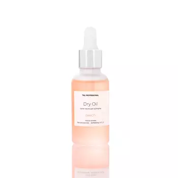TNL Professional, Сухое масло для кутикулы Dry Oil - персик, 15 мл