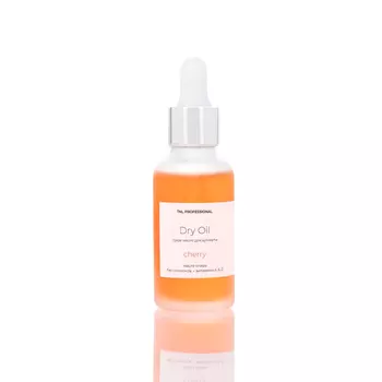 TNL Professional, Сухое масло для кутикулы Dry Oil - вишня, 15 мл