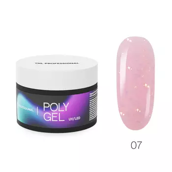TNL Professional, Жидкий Poly Gel №07, 30 мл