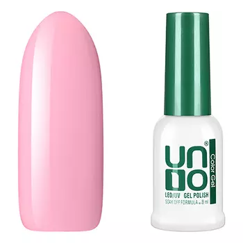 UNO, Гель-лак №075 Розовый олеандр, Pink Oleander, 8 мл