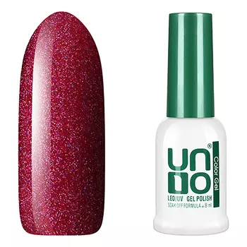 UNO, Гель-лак №115 Малиновый бриз, Raspberry Breeze, 8 мл