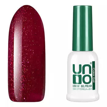 UNO, Гель-лак №163 Амазонская лилия, Amazon Lily, 8 мл