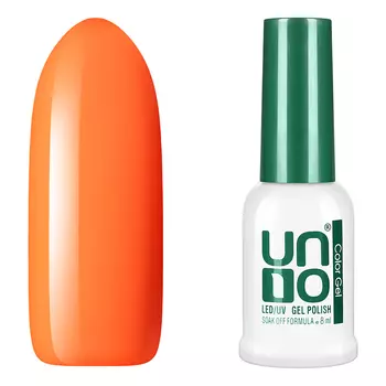 UNO, Гель-лак для ногтей Розовая дыня, Pink Melon №249, 8 мл