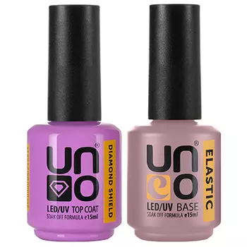 UNO, Набор база Elastic и топ Diamond Shield, 16 г