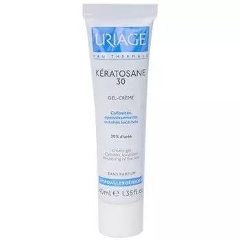 Uriage, Крем-гель для кожи Keratozane 30, 40 мл (УЦЕНКА)