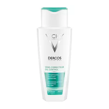 Vichy, Шампунь Dercos Oil Control, 200 мл