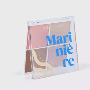 Vivienne Sabo, Кремовая палетка для лица, Mariniere 01