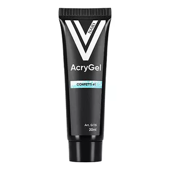 Vogue Nails, AcryGel Confetti №1, 20 мл
