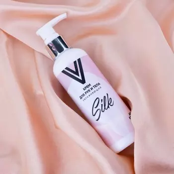 Vogue Nails, Крем для рук и тела SILK, 200 мл