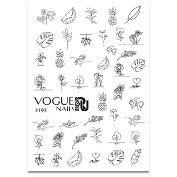 Vogue Nails, Слайдер-дизайн №193