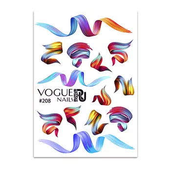 Vogue Nails, Слайдер-дизайн №208