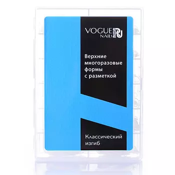 Vogue Nails, Верхние формы, классический изгиб